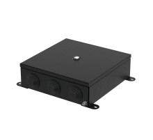 Коробка металлическая черная 200х200х65 (4 шт/кор)  70-0390-9005  Промрукав