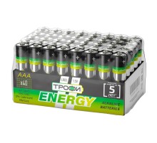 Батарейка щелочная (алкалиновая) LR03-40 bulk ECO (40/960/46080) (AAA)   Б0027812  ТРОФИ