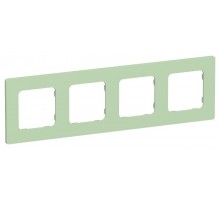 FLITE Classic Рамка 4-ая РУ-4-К-ФлФ фисташковый  FI-M42-32-20-K93  IEK