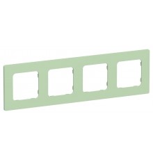 FLITE Classic Рамка 4-ая РУ-4-К-ФлФ фисташковый  FI-M42-32-20-K93  IEK