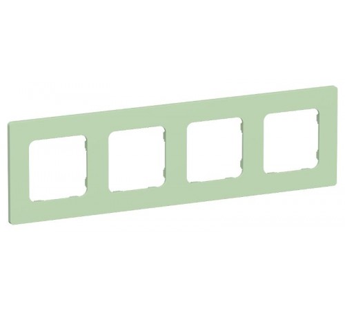 FLITE Classic Рамка 4-ая РУ-4-К-ФлФ фисташковый  FI-M42-32-20-K93  IEK