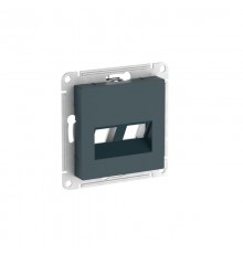 AtlasDesign Изумруд Накладка двойная для информационных функций типа Keystone  ATN000890  SE