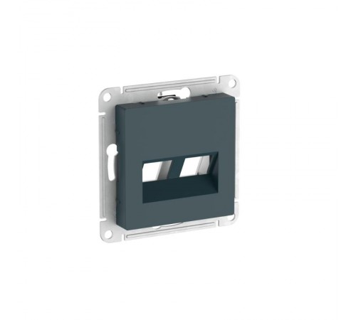 AtlasDesign Изумруд Накладка двойная для информационных функций типа Keystone  ATN000890  SE