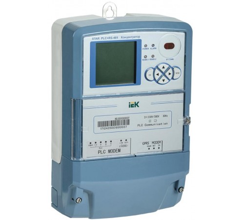 Концентратор STAR PLC+RS-485 UZ IEK  CME-1C8-PLC-R-UZ  ONI