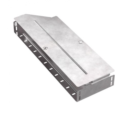 Переходник правый с крышкой Стандарт 600х500х80   PR16.0737  Промрукав