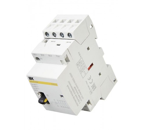 Контактор модульный с ручным управлением КМ20-40МР AC KARAT  MKK12-20-40  IEK