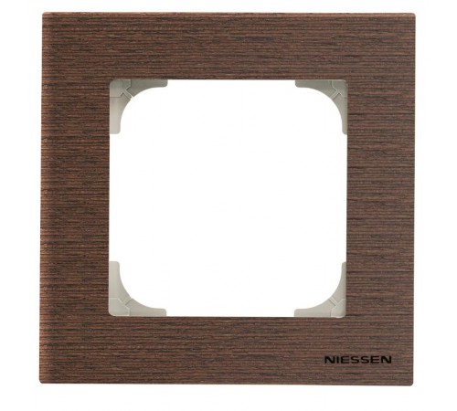 Рамка 1-постовая, серия SKY, цвет дерево венге2CLA857100A2101 ABB