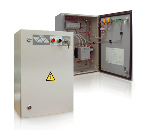 Шкаф контрольно-пусковой для автоматического и ручного управления асинхронным двигателем с короткозамкнутым ротором до 10 кВт  ШКП-10  Болид