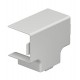 Крышка Т-образной секции кабельного канала WDK 40x40 мм (ПВХ,светло-серый) (WDK HT40040LGR)  6182917  OBO Bettermann