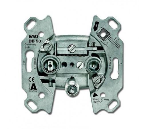 Механизм TV-R-SAT розетки, тупиковая  0230-0-0463   2CKA000230A0463  ABB