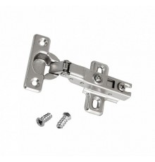 Петля накладная без доводчика Slide-on  D35 + еврошурупы (2 шт) - пакет   145059  Tech-KREP