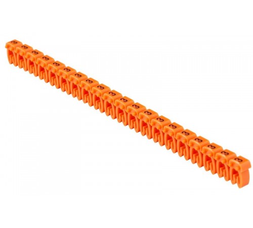 Маркер откр. тип KE 0,75-1,5мм2 символ "4" (500шт/упак)   UMK-KE1-4  IEK