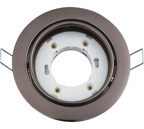 Светильник встраиваемый под лампу GX53 NGX 93 034 NGX-R5-005-GX53 (Поворотный черный хром)  93034  Navigator