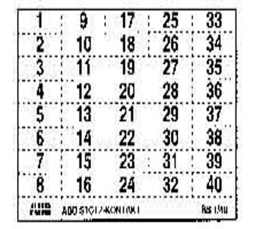 Маркер к. 40шт.чистый BS  GHS2001946R0001  ABB