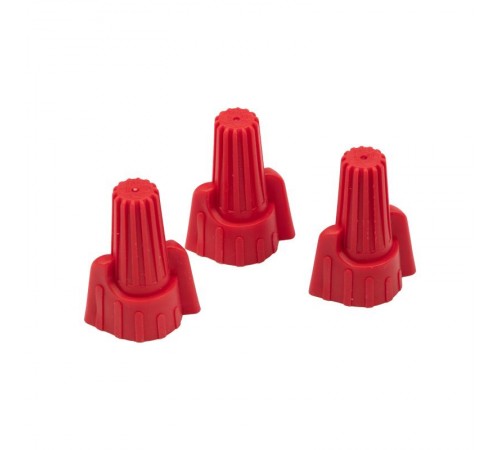 Соединительный изолирующий зажим с лепестками СИЗ-13  13 мм (1,5-16 мм), красный (10 шт./уп.)  08-0758-10  REXANT