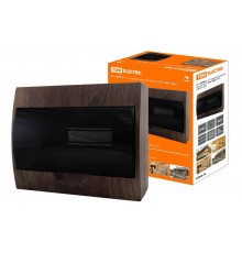 Бокс пластиковый навесной ЩРН-П-12 модулей  IP41 "Эко" (бук)   SQ0901-0023  TDM