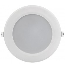 Светильник светодиодный встраиваемый ДВО 1715 белый круг 15Вт 4000К IP40  LDVO0-1715-15-4000-K01  IEK