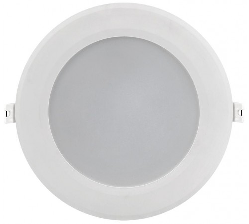 Светильник светодиодный встраиваемый ДВО 1715 белый круг 15Вт 4000К IP40  LDVO0-1715-15-4000-K01  IEK