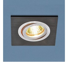 Светильник точечный встраиваемый 1051/1 BK черный  a035241  Elektrostandard