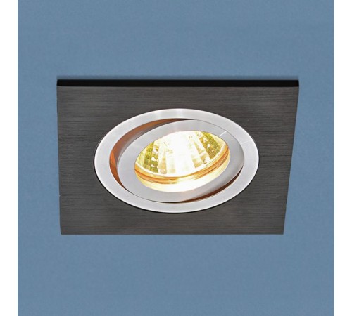 Светильник точечный встраиваемый 1051/1 BK черный  a035241  Elektrostandard