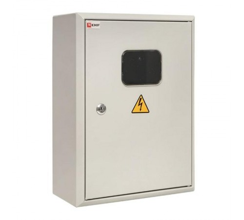 Щит учетно-распределительный навесной ЩРУН 1/12 с окном и шинами (ВхШхГ) 400x300x140мм IP31 PROxima  mb23-1/12sh  EKF