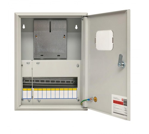 Щит учетно-распределительный навесной ЩРУН 1/12 с окном и шинами (ВхШхГ) 400x300x140мм IP31 PROxima  mb23-1/12sh  EKF