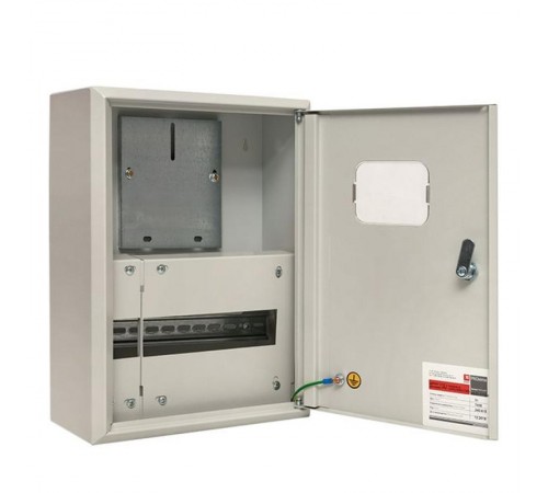 Щит учетно-распределительный навесной ЩРУН 1/12 с окном и шинами (ВхШхГ) 400x300x140мм IP31 PROxima  mb23-1/12sh  EKF