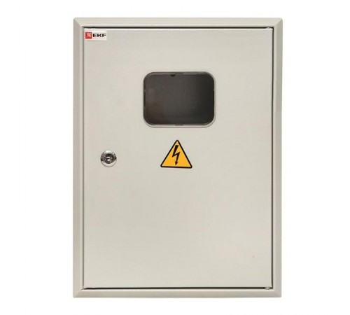 Щит учетно-распределительный навесной ЩРУН 1/12 с окном и шинами (ВхШхГ) 400x300x140мм IP31 PROxima  mb23-1/12sh  EKF