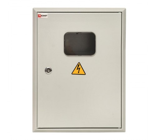 Щит учетно-распределительный навесной ЩРУН 1/12 с окном и шинами (ВхШхГ) 400x300x140мм IP31 PROxima  mb23-1/12sh  EKF