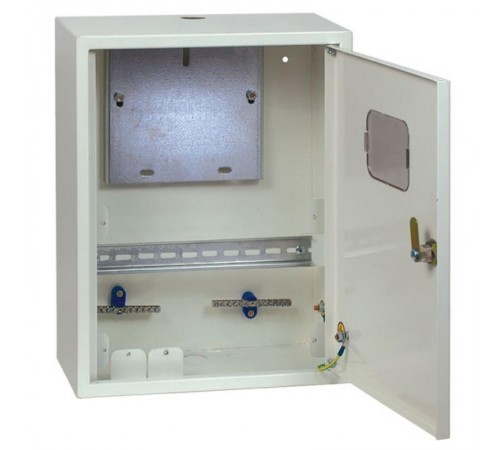 Щит учетно-распределительный навесной ЩРУН 1/12 с окном и шинами (ВхШхГ) 400x300x140мм IP31 PROxima  mb23-1/12sh  EKF