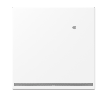 Светодиодная ориентационная подсветка со встроенным датчиком освещённости; термопласт; белый матовый; LS990  LS1539-OWWMLNW  Jung