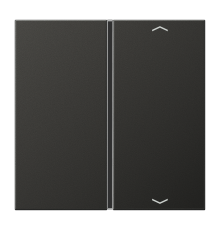 клавиша для выключателя в сборе, антрацит, с символами вверх\вниз  AL2401TSAPAN  Jung