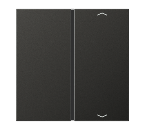 клавиша для выключателя в сборе, антрацит, с символами вверх\вниз  AL2401TSAPAN  Jung