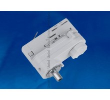 Адаптер для трехфазного шинопровода осветительного серебряный UBX-A61 SILVER 1 POLYBAG  09789  Uniel