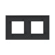 Рамка ARTLEBEDEV, "Avanti", "Черный матовый", 4 модуля  4412904  DKC