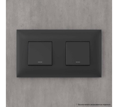 Рамка ARTLEBEDEV, "Avanti", "Черный матовый", 4 модуля  4412904  DKC