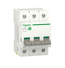 Выключатель нагрузки (мод. рубильник) 63А 3P RESI9  R9PS363  Schneider Electric