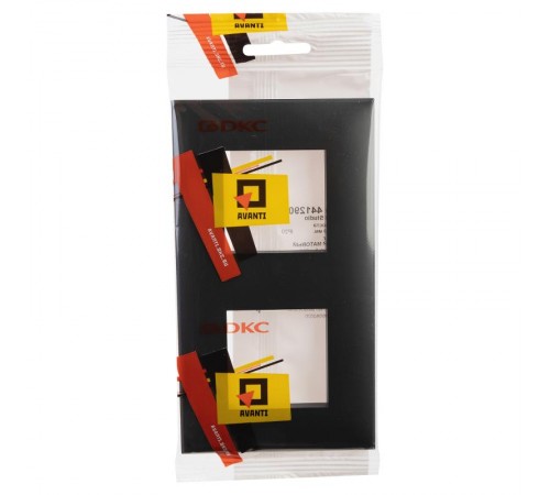 Рамка ARTLEBEDEV, "Avanti", "Черный матовый", 4 модуля  4412904  DKC