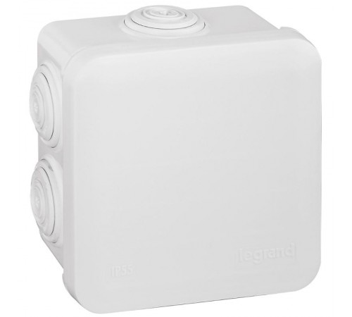 Коробка Plexo распределительная IP55 80х80х45мм Бел.  092013  Legrand