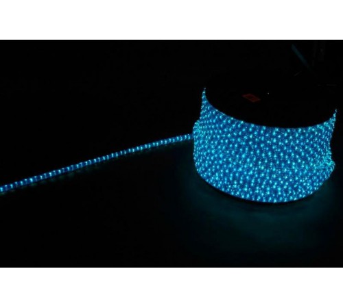 Дюралайт светодиодный LED-F3W 3-х жильный , синий-белый 2,88Вт/м 72LED/м 50м 220V  26211  Feron