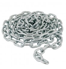 Цепь короткозвенная (DIN766) 5 мм упак. 3м- накл. ( 1,51 кг)  127868  Tech-KREP