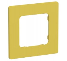 FLITE Classic Рамка 1-ая РУ-1-К-ФлЖК желтый карри  FI-M12-32-20-K44  IEK