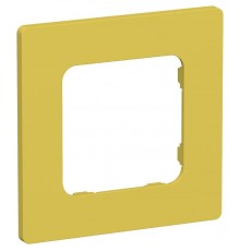 FLITE Classic Рамка 1-ая РУ-1-К-ФлЖК желтый карри  FI-M12-32-20-K44  IEK