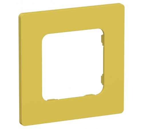 FLITE Classic Рамка 1-ая РУ-1-К-ФлЖК желтый карри  FI-M12-32-20-K44  IEK