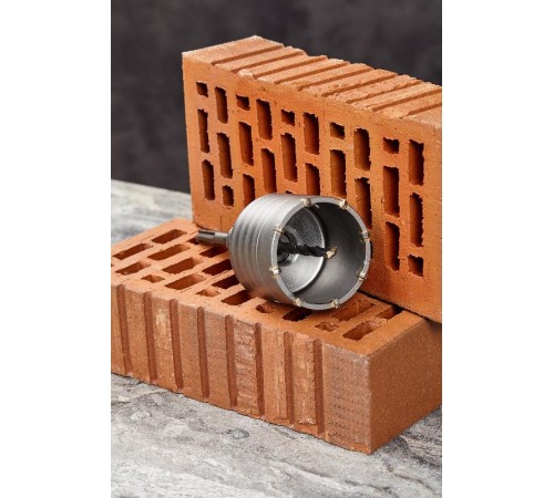 Коронка буровая по бетону с оснасткой TCT-68 М22 SDS-plus EKF Master  tct-68-m22  EKF