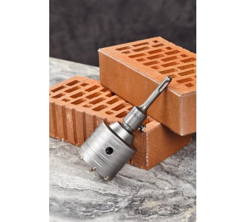 Коронка буровая по бетону с оснасткой TCT-68 М22 SDS-plus EKF Master  tct-68-m22  EKF