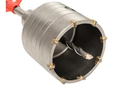 Коронка буровая по бетону с оснасткой TCT-68 М22 SDS-plus EKF Master  tct-68-m22  EKF