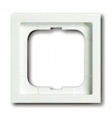 Рамка 1-постовая, серия, серия solo/future linear, цвет белый бархат  1754-0-4531   2CKA001754A4531  ABB