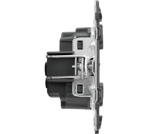 Valena Мех IN'MATIC Розетка с/з, со шторками, винт.зажим  753029  Legrand