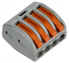 Строительно-монтажная клемма СМК 222-414 (4шт/упак)  UKZ20-414-004  IEK